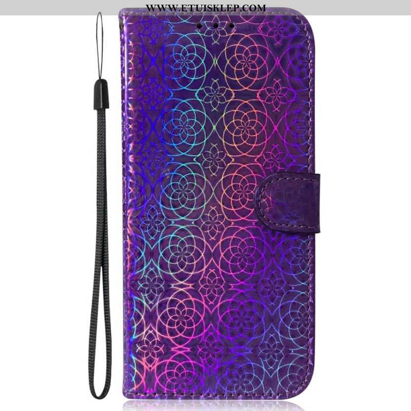 Etui Folio do Honor Magic 5 Lite Styl Dyskotekowy